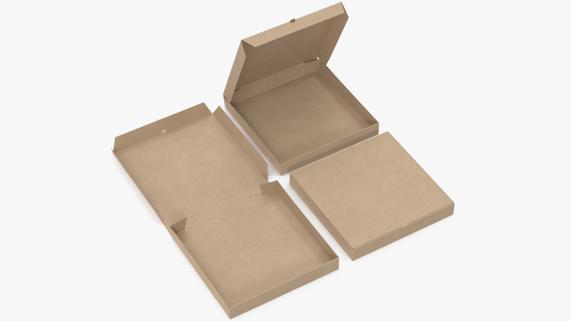 3D pizza boxes kraft paper model https://p.turbosquid.com/ts-thumb/o0/xVjlpm/wU/angles_00/jpg/1615211799/1920x1080/fit_q87/b6ed1f5083c1e2658a59e2cd89ca262b54fc1de7/angles_00.jpg