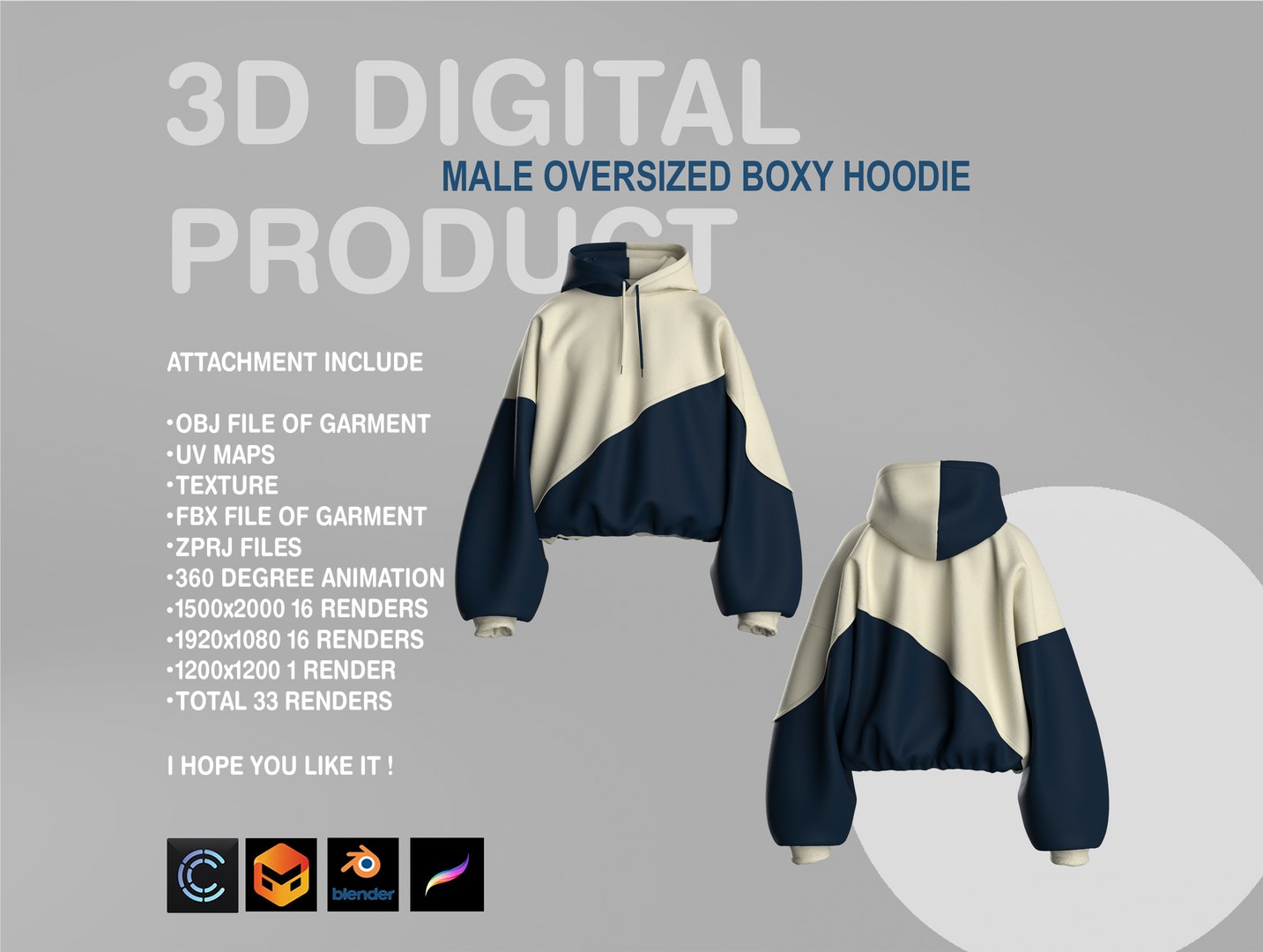 3D Male Boxy Oversized Hoodie https://p.turbosquid.com/ts-thumb/o0/xbYa8f/6z/coverfinal2views/png/1723542229/1920x1080/fit_q87/b2148cb205d351a2e4dc38ae8e019bcd5ccf3393/coverfinal2views.jpg