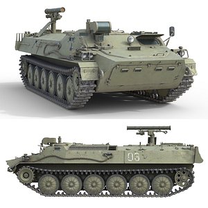 3D 9K114 Shturm Saclos Soviet Anti  Tank Missile