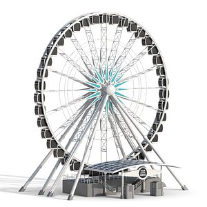 3D Sky Wheel model
