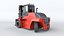 Huge Rigged Forklift 3D model