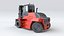 Huge Rigged Forklift 3D model