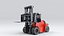 Huge Rigged Forklift 3D model