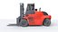 Huge Rigged Forklift 3D model