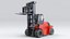 Huge Rigged Forklift 3D model