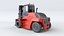Huge Rigged Forklift 3D model