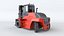 Huge Rigged Forklift 3D model