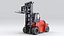 Huge Rigged Forklift 3D model