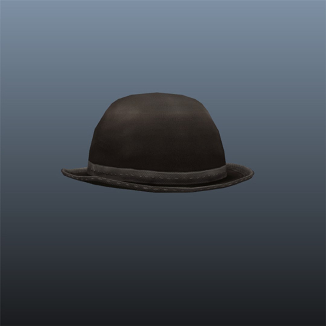 Bowler Hat 3d Model