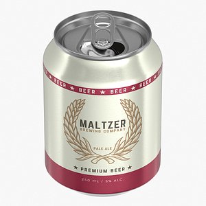 Open Standard Beer Can 250ml