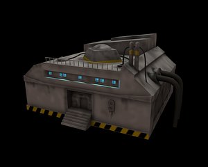 laboratory storage 3d c4d