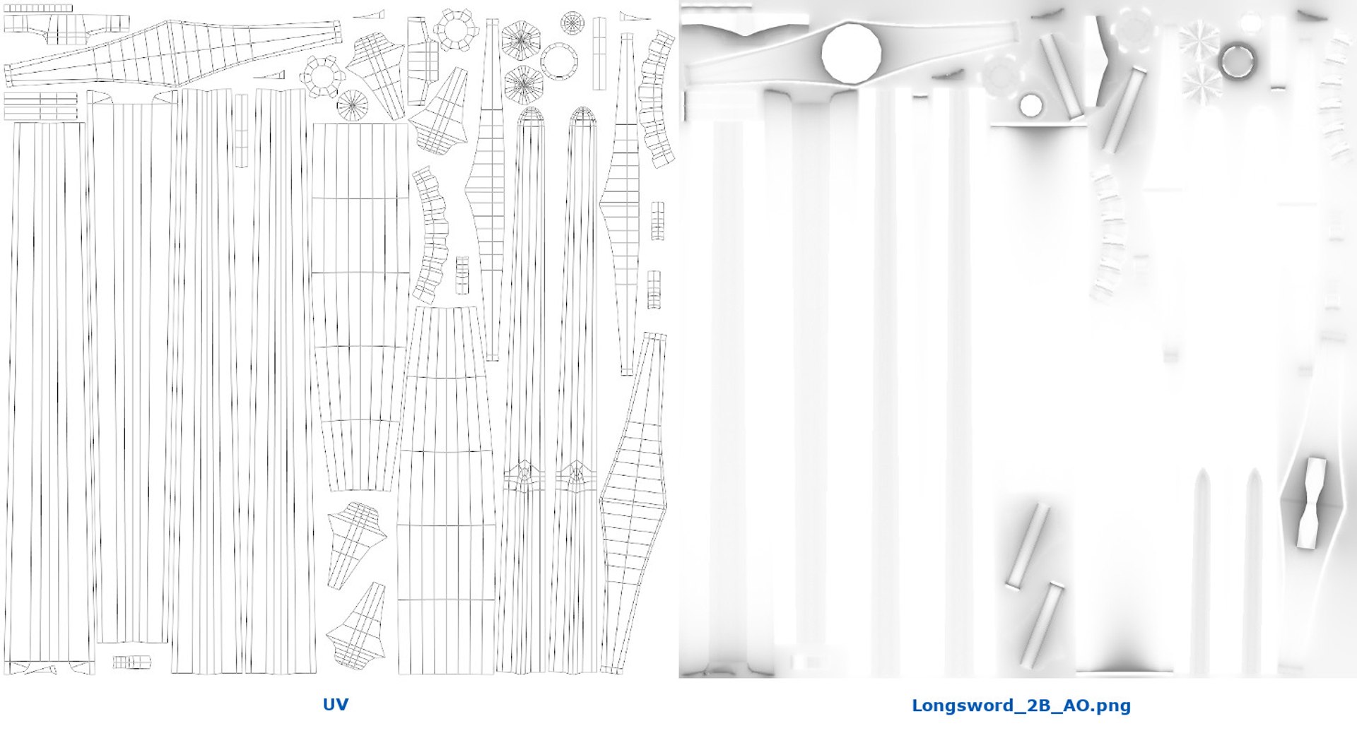 Longsword 2b model - TurboSquid 1480429