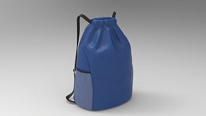 Backpack Model Game Ready 017 3D