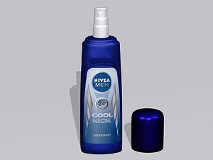 nivea deodorant cool 3d model