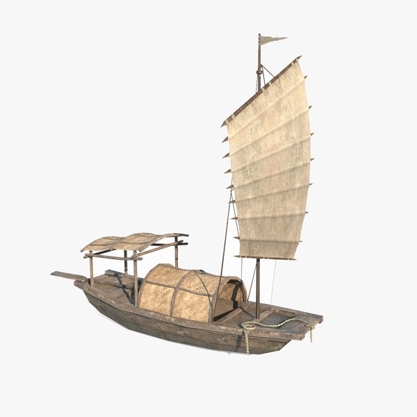 古代の小型漁船3Dモデル - TurboSquid 2062179