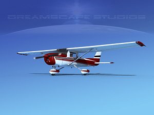 3d model cessna 150 commuter