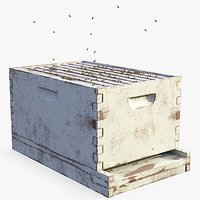 Painted Brood Box Cedar 8 Frames