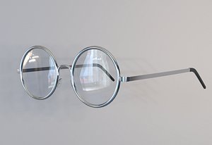 Glasses Round PBR