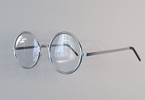 Glasses Round PBR