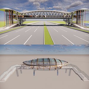 Pedestrian Bridge -A8