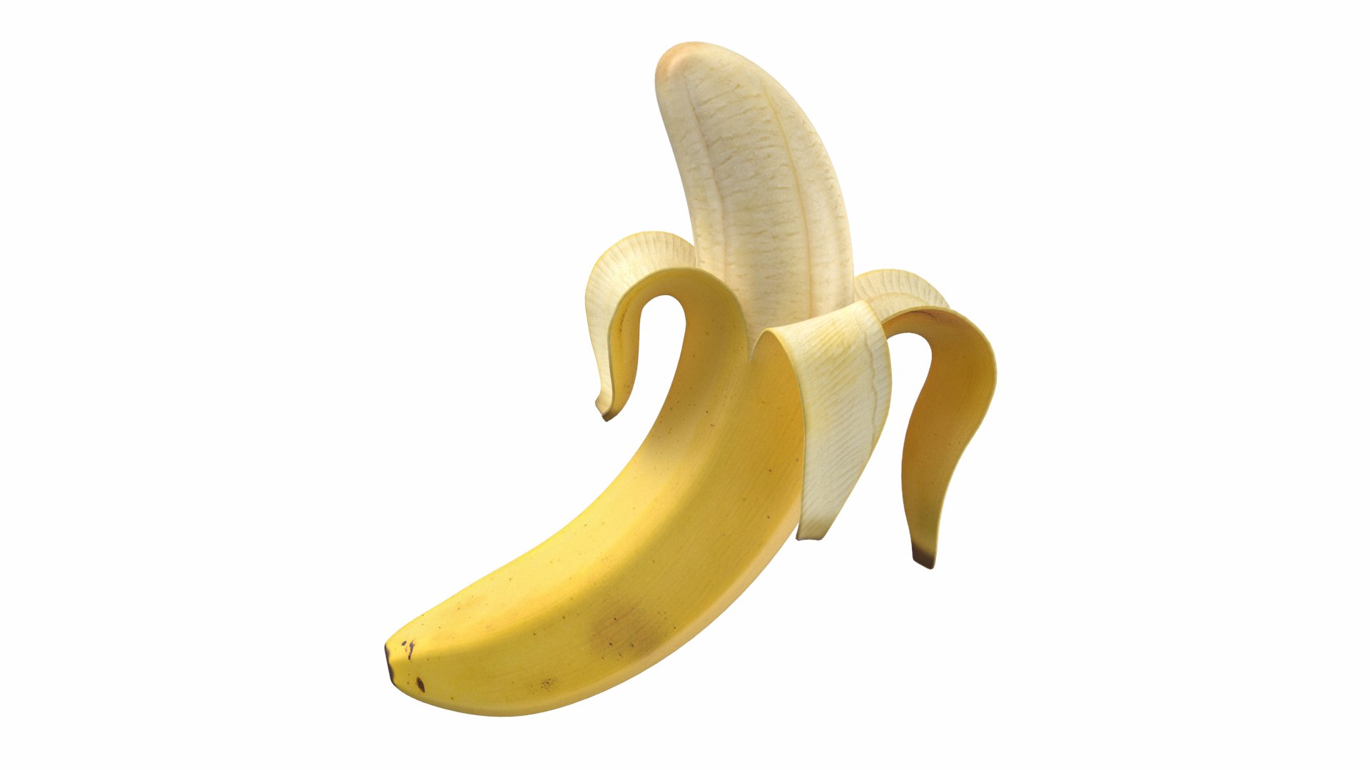 3D Model Banana 02 - TurboSquid 2222537