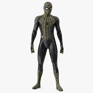 Spiderman Black Suit Standing Pose