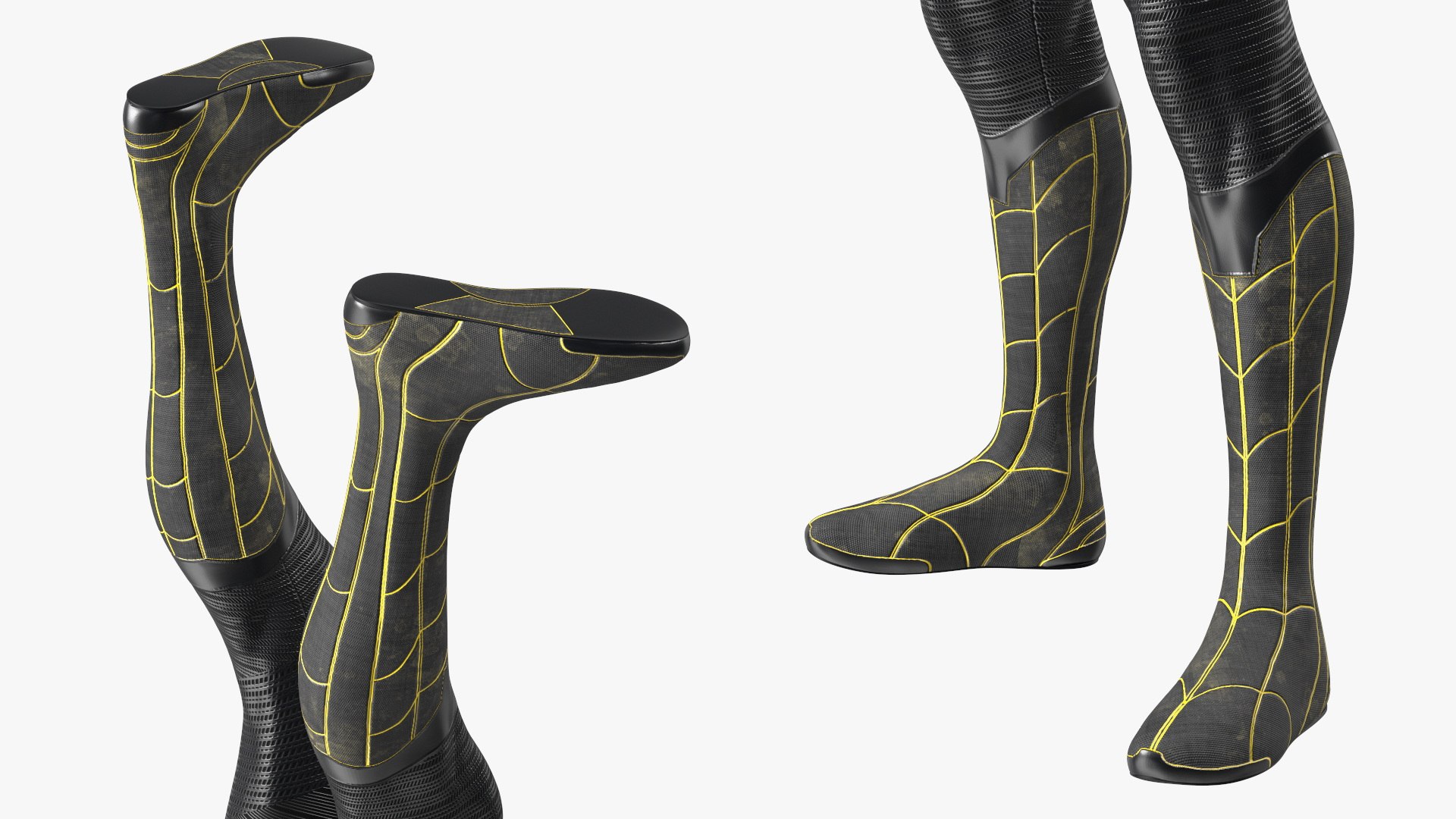 3D Spiderman Black Suit Standing Pose - TurboSquid 2097713