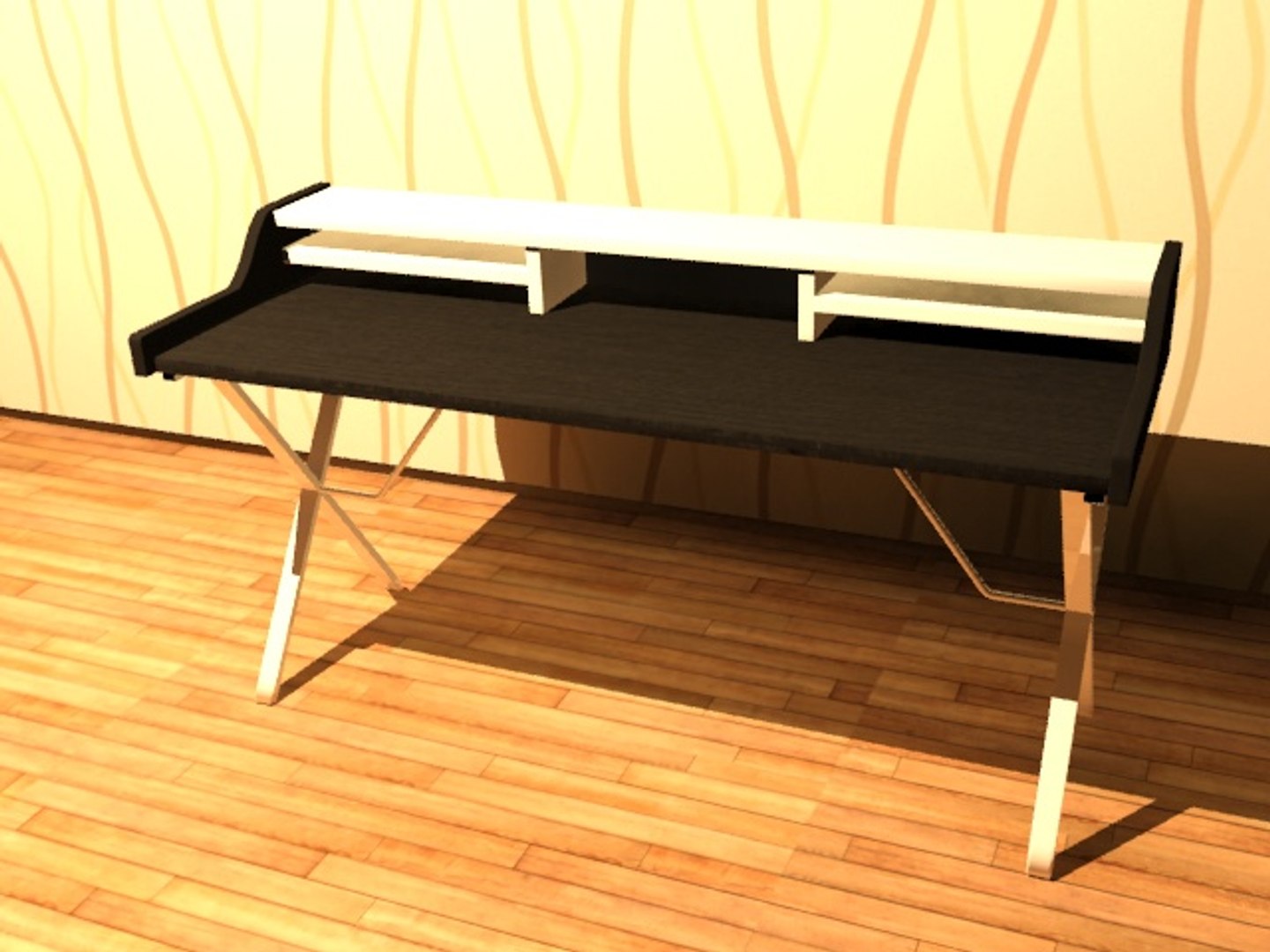 Computer desk 3D - TurboSquid 1262818