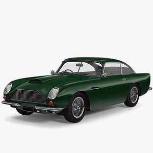 Luxury Old Car Green