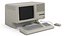 Vintage Apple Personal Computer Lisa with Keyboard and Mouse