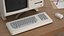 Vintage Apple Personal Computer Lisa with Keyboard and Mouse