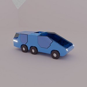 Six wheeled all terrain vehicle or jeep car