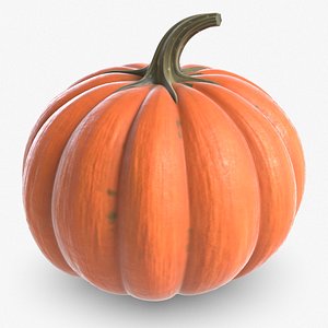 pumpkin subdivision v-ray 3D model