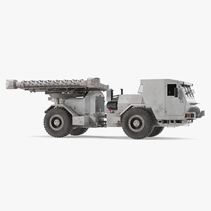 White Hydrema 910 Mine Clearing Vehicle Used 3D