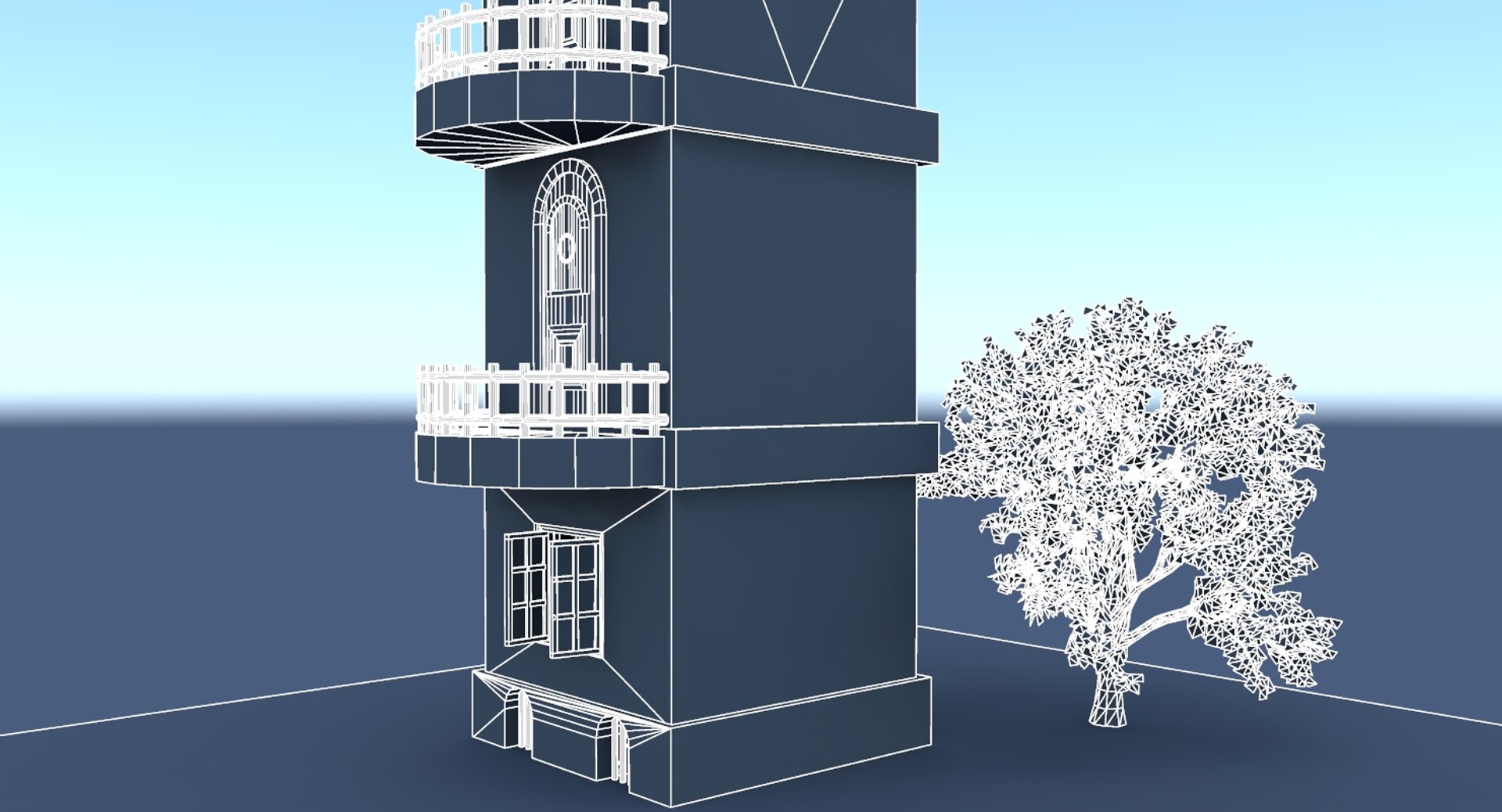 Building Scene 3D Model - TurboSquid 1231847
