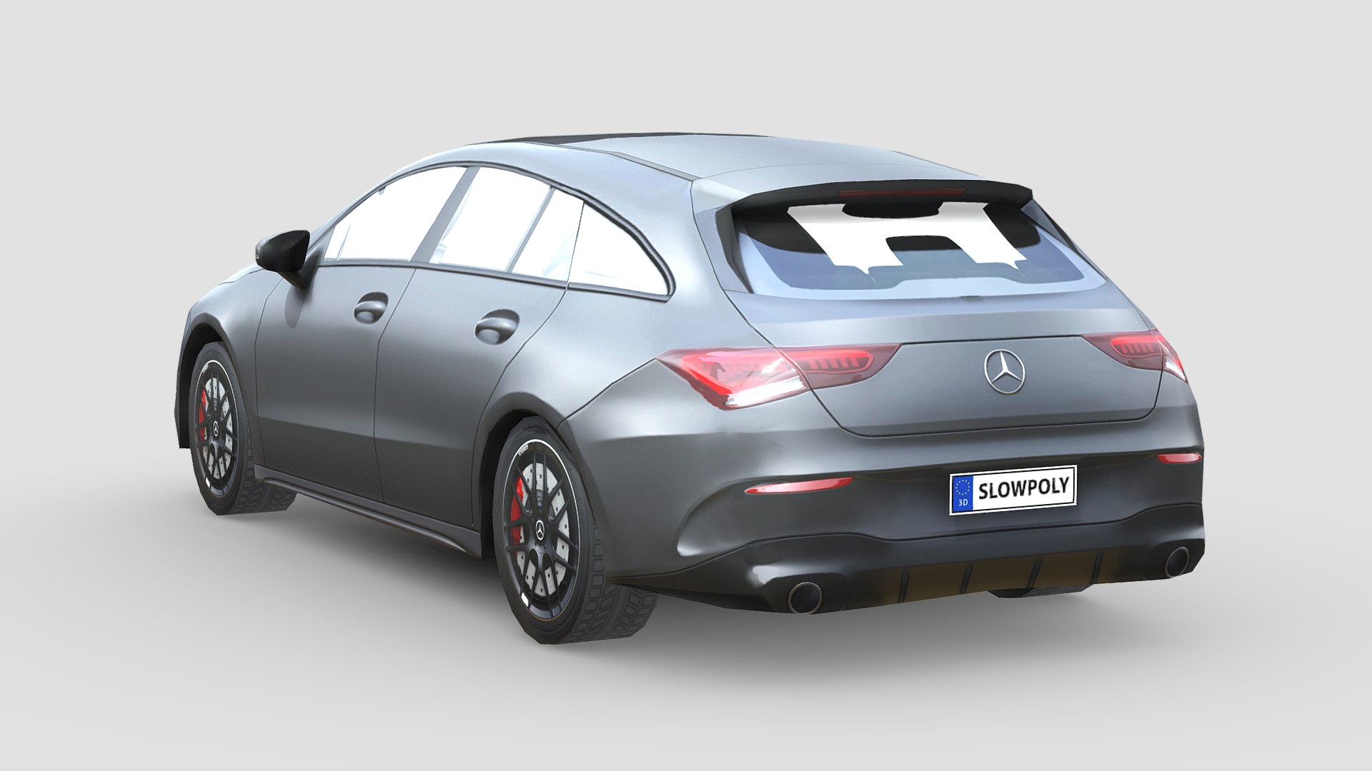 Mercedes-Benz AMG CLA 35 Shooting Brake 3D - TurboSquid 2150334