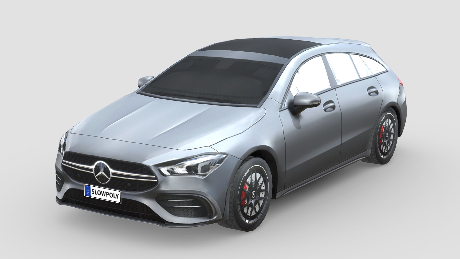 Mercedes-Benz AMG CLA 35 Shooting Brake 3D - TurboSquid 2150334