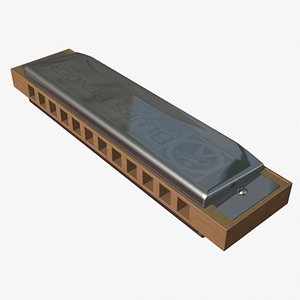 chromatic harmonica 3d 3ds