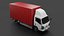 3D 8 types Truck ISUZU NMR 71 Low-poly 3D model