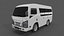 3D 8 types Truck ISUZU NMR 71 Low-poly 3D model