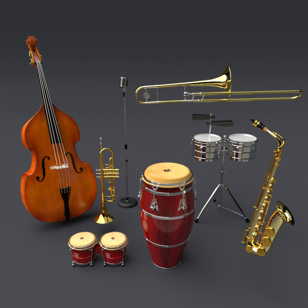 3d Musical Instruments Set Classic Guitar Tambourin Xylophone Cymbal  Accordion Trumpet Bass Drum Lyre Orchestra Songs Music Melody Symphony Ux  Ul Icons Web Design Elements 3d Rendering Illustration Stock Photo -  Download