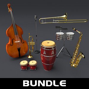 Latin Band Instruments Bundle