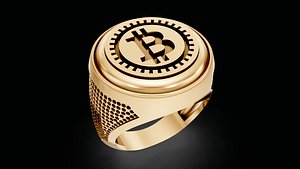 3D Bitcoin ring model