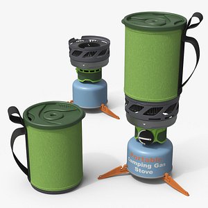 Modular Gas Stove System for Hiking model