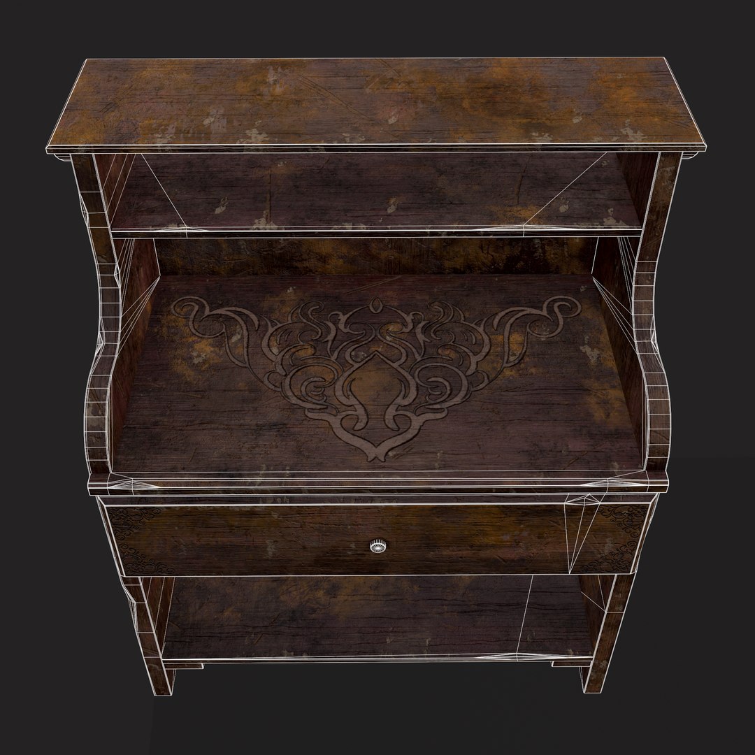 Rustic Medieval Wooden Dining Hutch 3D model https://p.turbosquid.com/ts-thumb/o2/RTcl3A/G3/6/png/1654628318/1920x1080/fit_q87/fbbf9d1e6b3f8d0f033cc5118434b096ca68bbf6/6.jpg