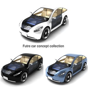 3d model future car