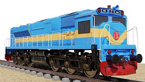 Locomotive 3D 3D
