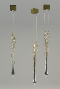 Droplet ceiling light