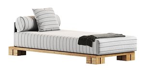 Summit Krios Chaise Lounge 3D model