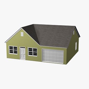 house 3d 3ds